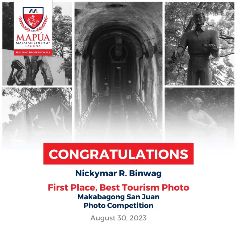 BMMA student secures victory in San Juan City's Photo and Video Contest.