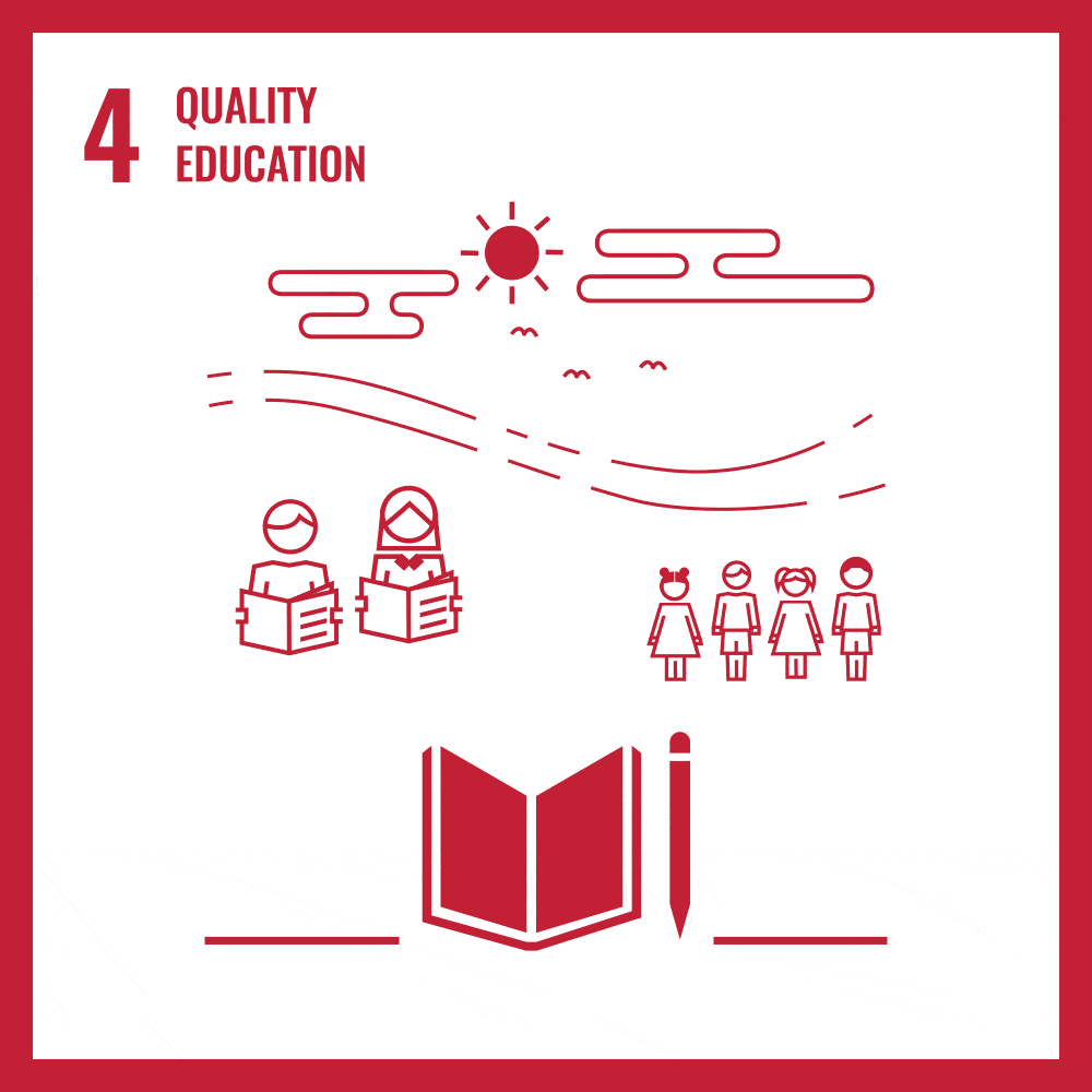 SDG 4 Quality Education.