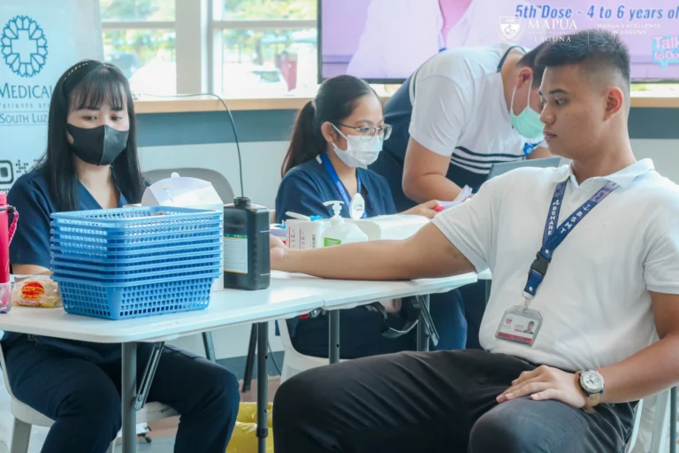 Mapúa MCL hosts successful Blood Donation Drive in partnership with Medical City South Luzon and Mapúa-PTC CMET.
