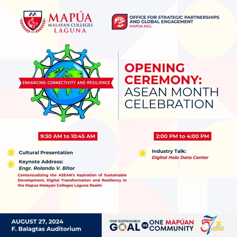 57th Founding Anniversary of The Association of Southeast Asian Nations.