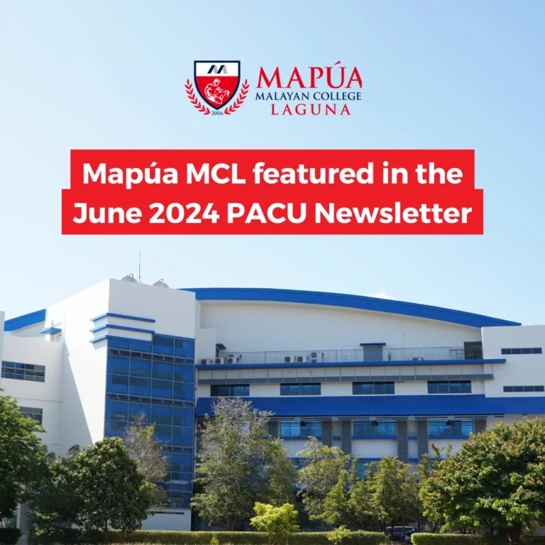 Article Image - Mapúa MCL featured in the June 2024 PACU Newsletter.