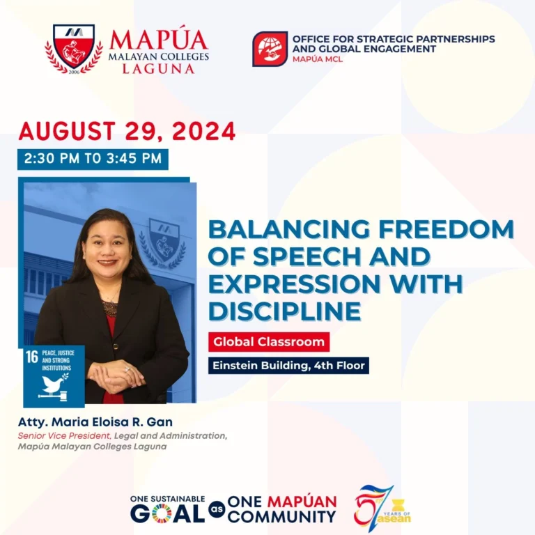 Promoting Responsible Speech A Balancing Act Between Freedom of Expression and Discipline (SDG 16).