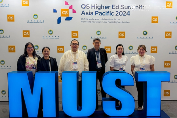 Mapúa MCL strengthens global ties at QS Higher Ed Summit Asia Pacific 2024 in Macau.