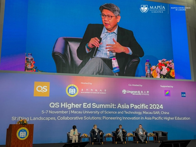 Mapúa MCL strengthens global ties at QS Higher Ed Summit Asia Pacific 2024 in Macau.