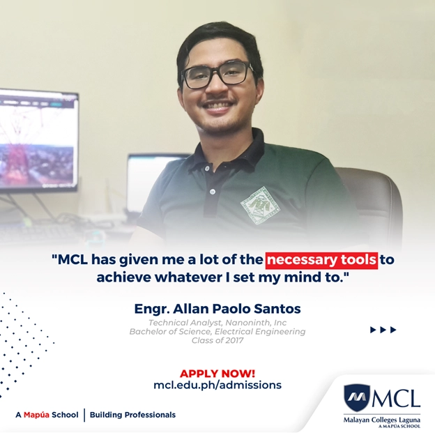 Mapúa MCL shapes globally competitive professionals with 80% Employability Rate as per World Banks International Finance Corporation (IFC) Survey.
