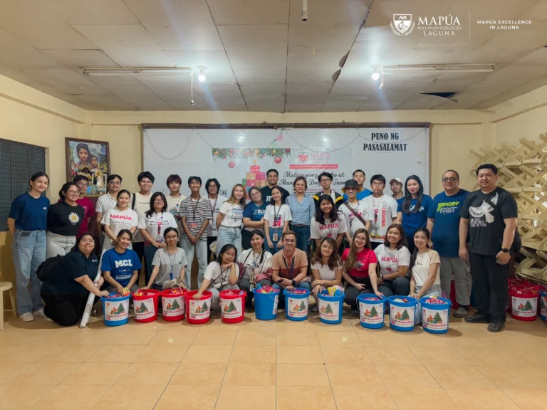 Bringing Joy and Gratitude Mapúa MCL Volunteers Celebrate the Holidays with Aeta Families in Porac.