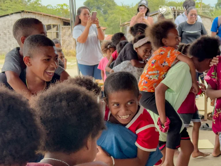 Bringing Joy and Gratitude Mapúa MCL Volunteers Celebrate the Holidays with Aeta Families in Porac.