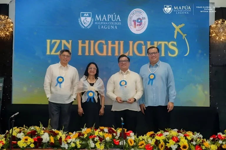 Mapúa MCL celebrates Global Recognition at IZN Highlights.