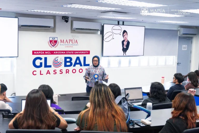 International guest lecturer Dr. Anindyajati leads industry visit and lecture at Mapúa MCL.