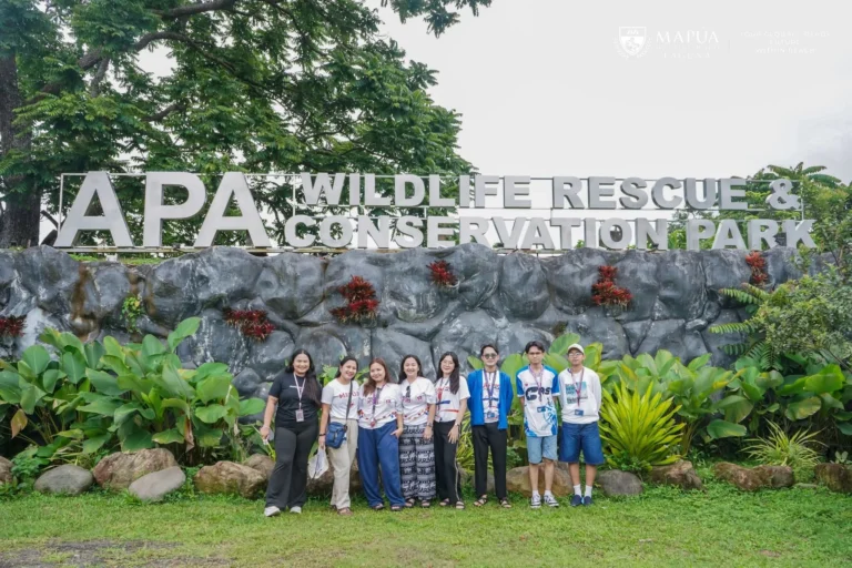 Mapúa MCL B.S. Biology students visit APA Wildlife Rescue and Conservation Park.