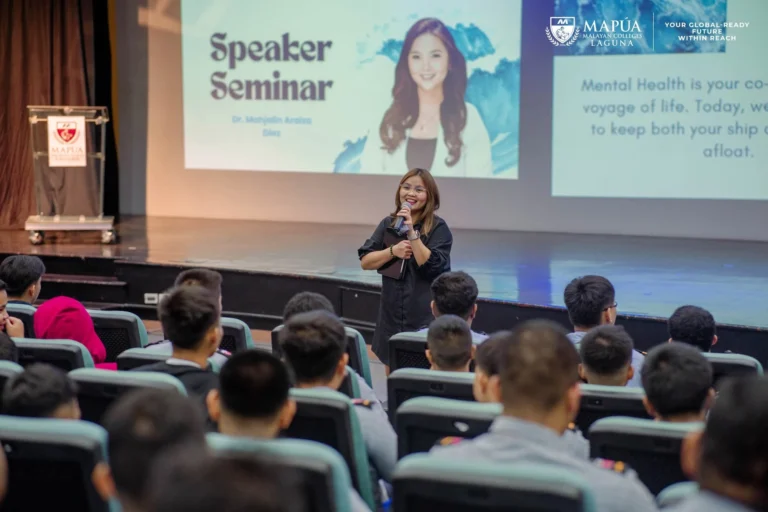 Mapúa MCL B.S. Psychology students organize Navigating Minds Exploring Psychological First Aid Towards Resilience Seminar.