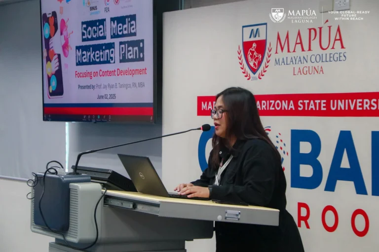 Mapúa MCL ETYCB students participate in the Passage to ASEAN (P2A) Virtual Student Mobility Program.