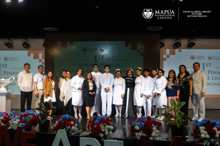 1st Pinning Capping and Candle Lighting ceremony for B.S. Nursing students.