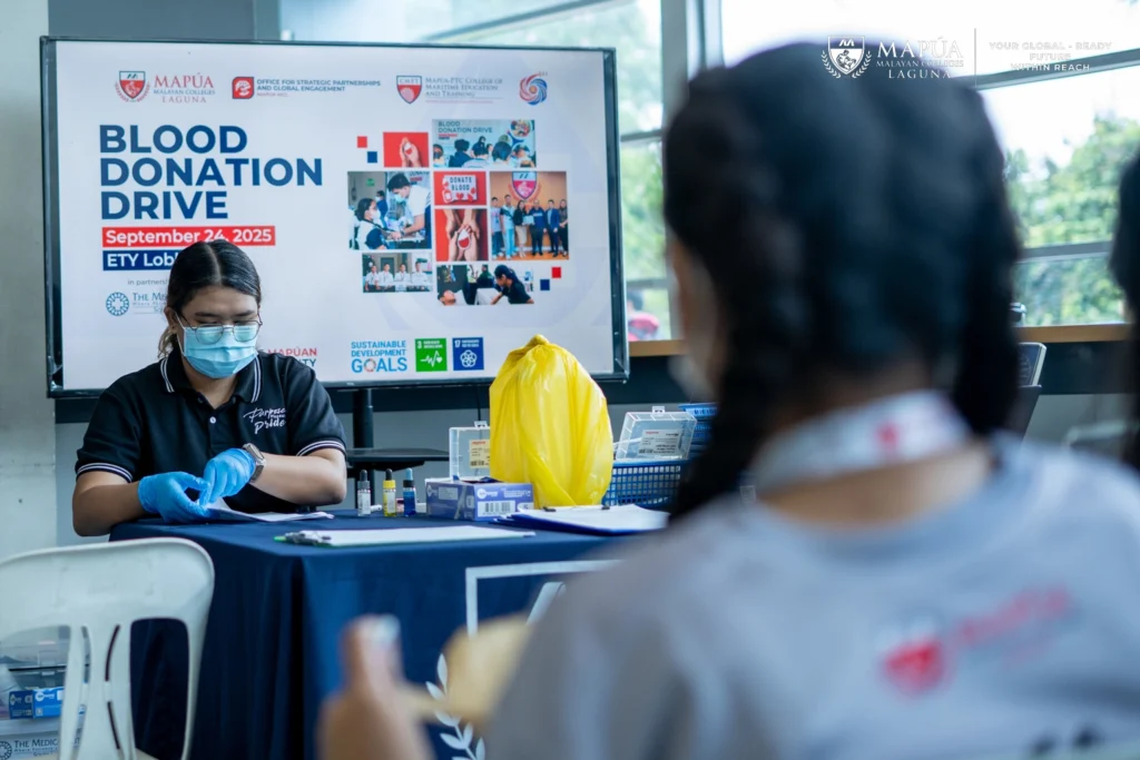 Mapúa MCL Holds Blood Donation Drive in Celebration of ASEAN Month.