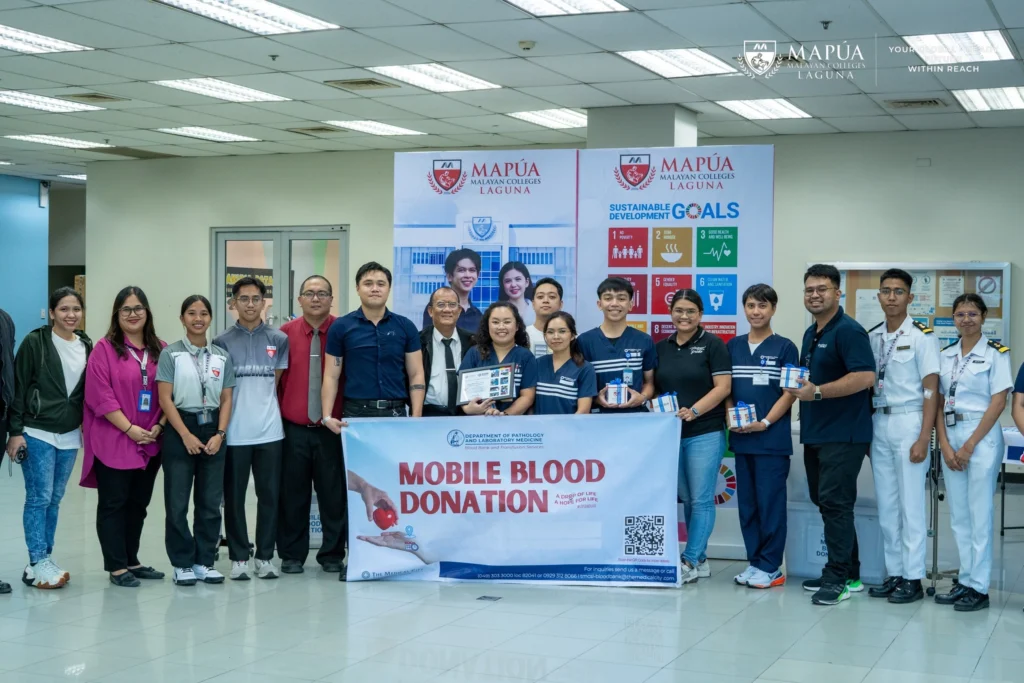 Mapúa MCL Holds Blood Donation Drive in Celebration of ASEAN Month.