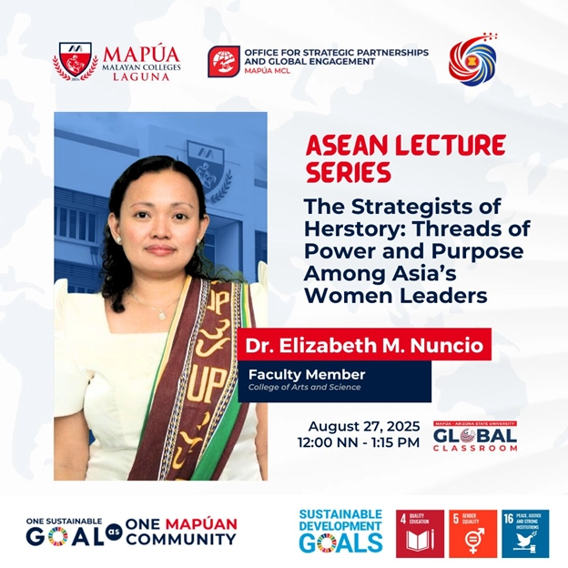 Threads of Power Voices of Change ASEAN Lecture Series on Asias Women Leaders.