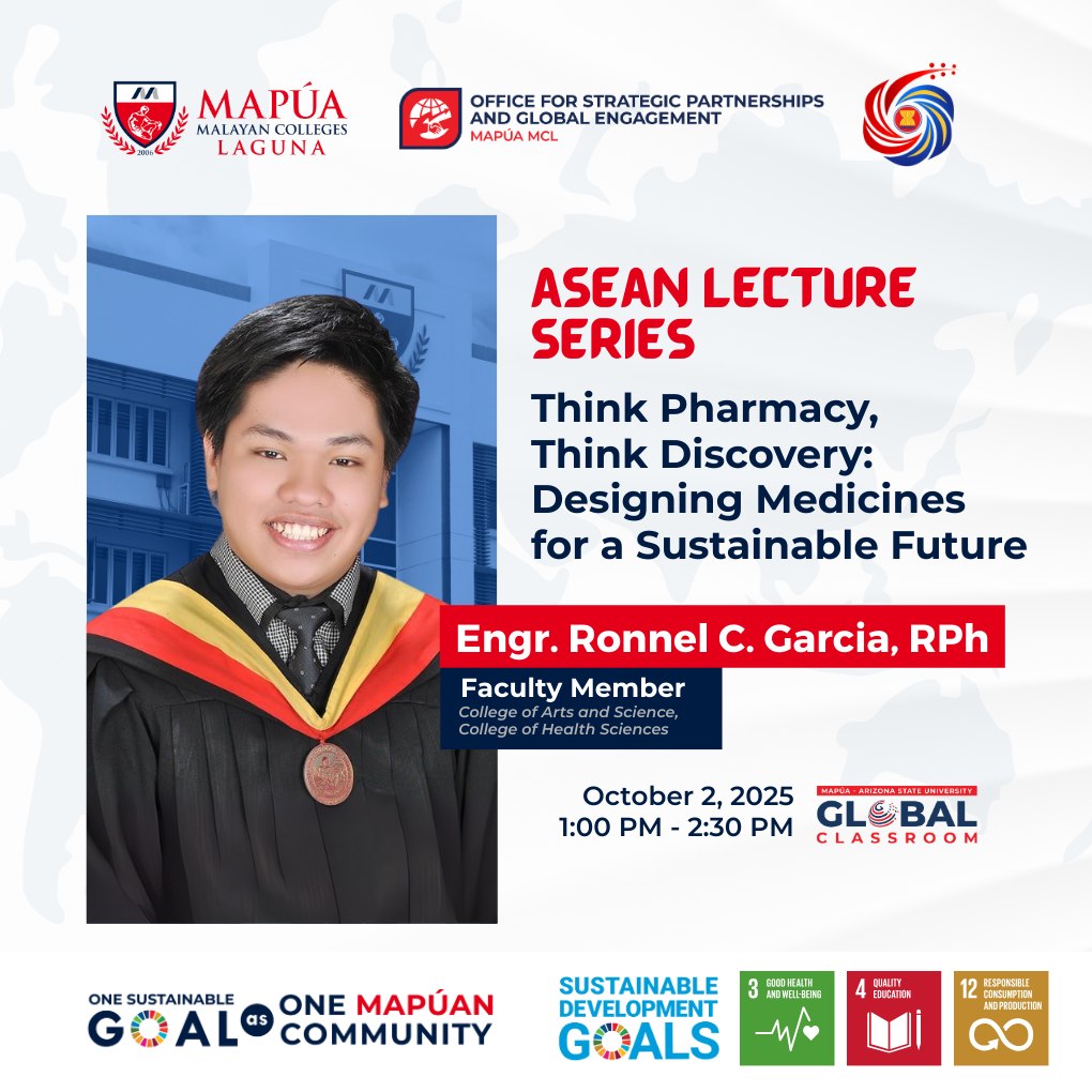 Designing Medicines for a Sustainable Future ASEAN Lecture Highlights Pharmacy’s Transformative Role.