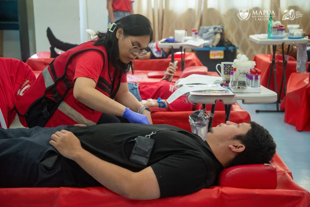 Mapúa MCL Holds Blood Donation Drive in Celebration of 20th Founding Anniversary.