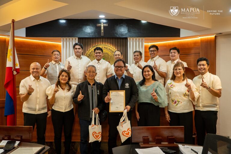 City of Cabuyao recognizes Mapúa Malayan Colleges Lagunas outstanding performance in the June 2026 Architecture Licensure Exam.