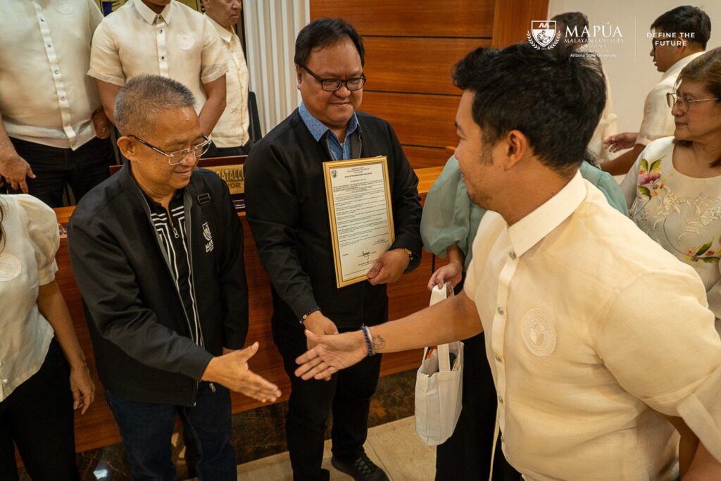 City of Cabuyao recognizes Mapúa Malayan Colleges Lagunas outstanding performance in the June 2026 Architecture Licensure Exam.