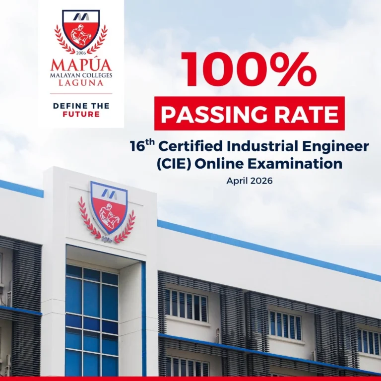 Mapúa MCL Obtains a 100% Passing Rate for CIE Online Examination.