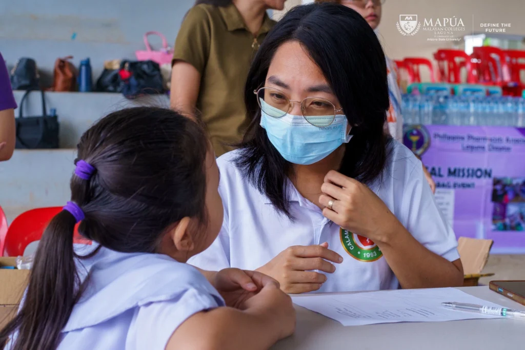Mapúa MCLs Health Sciences Students hold Medical Mission at Brgy. Burol Calamba Laguna.