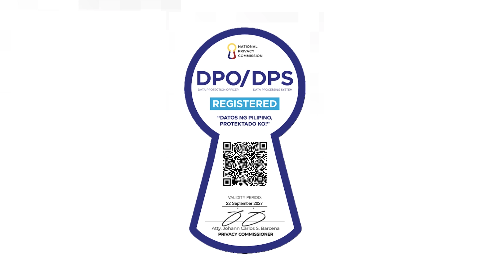 Updated NPC Seal of Registration - October 5 2026 - 16 by 9.